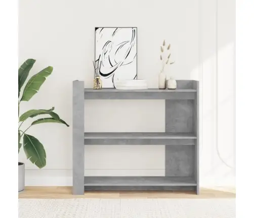 Konsoollaud, Betoonhall, 100 X 35 X 90 cm Tehispuit Konsoollaud, Betoonhall, 100 X 35 X 90 cm Tehispuit