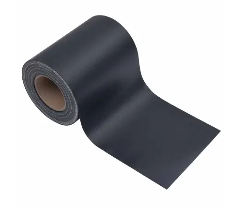 Dārza Privātuma Ekrāni 2 Gb Pvc 35X0,19 M Matēts Tumši Pelēks Vidaxl