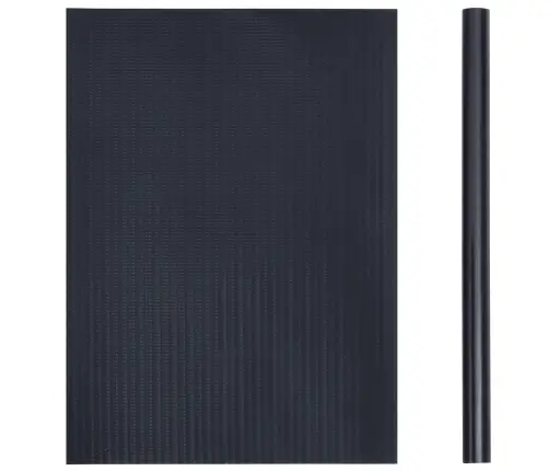 Dārza Privātuma Ekrāni 2 Gb Pvc 35X0,19 M Matēts Tumši Pelēks Vidaxl