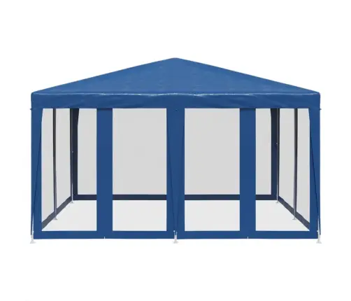 Peotelk 8 Võrgust Külgseinaga, Sinine, 4X4 M Hdpe