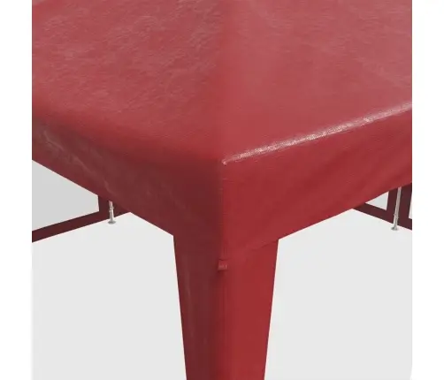 Peotelk 8 Võrgust Külgseinaga, Punane, 4X4 M Hdpe