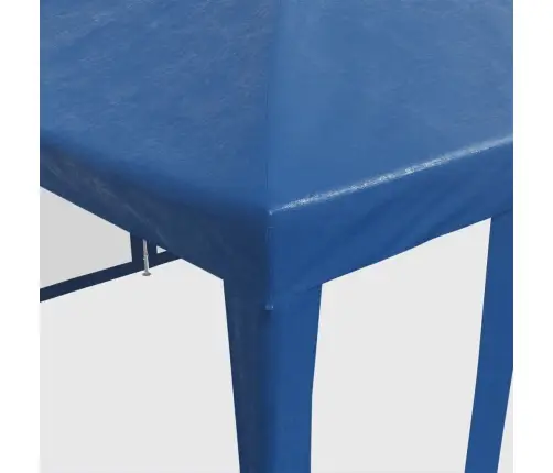 Svinību Telts, Ar 10 Sieta Sienām, 6X4 M, Zila, Hdpe Vidaxl