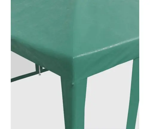 Proginė Palapinė Su 10 Tinklinėmis Sienomis, Žalia, 6X4M, Hdpe