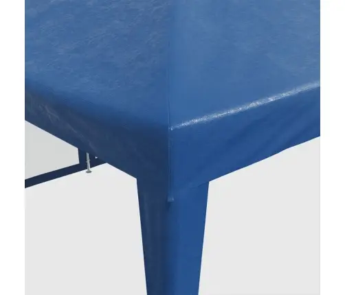 Svinību Telts, Ar 12 Sieta Sienām, 8X4 M, Zila, Hdpe Vidaxl