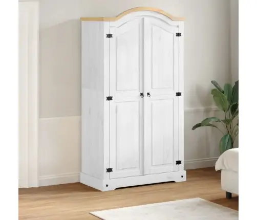 Drabužių Spinta Corona, 102X52X186cm Pušies Medienos Masyvas