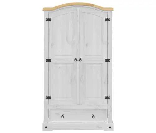 Skapis Corona, 102X52X186 Cm, Priedes Masīvkoks Vidaxl