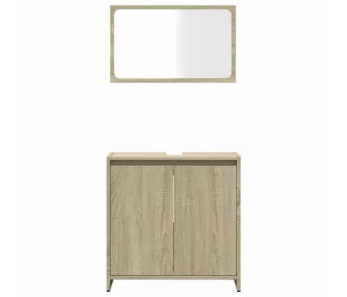 2-Daļīgs Vannasistabas Mēbeļu Komplekts, Inženierijas Koks Vidaxl 2-Daļīgs Vannasistabas Mēbeļu Komplekts, Inženierijas Koks Vidaxl