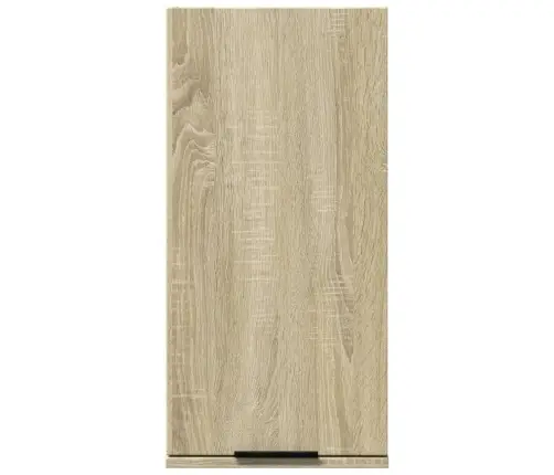 Vannasistabas Sienas Skapītis, Ozolkoka Krāsa, 32X20X67 Cm Vidaxl