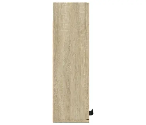 Vannasistabas Sienas Skapītis, Ozolkoka Krāsa, 32X20X67 Cm Vidaxl