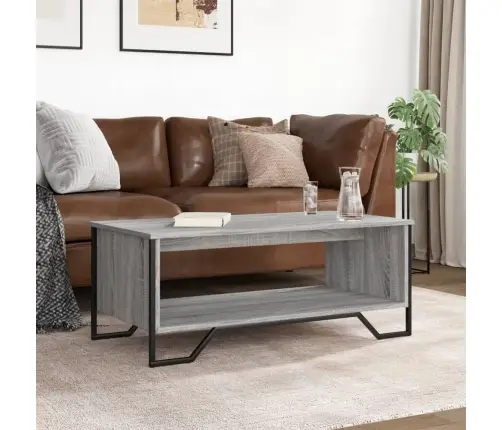 Kafijas Galdiņš, Pelēka Ozola, 100X51X40 Cm, Inženierijas Koks Vidaxl Kafijas Galdiņš, Pelēka Ozola, 100X51X40 Cm, Inženierijas Koks Vidaxl