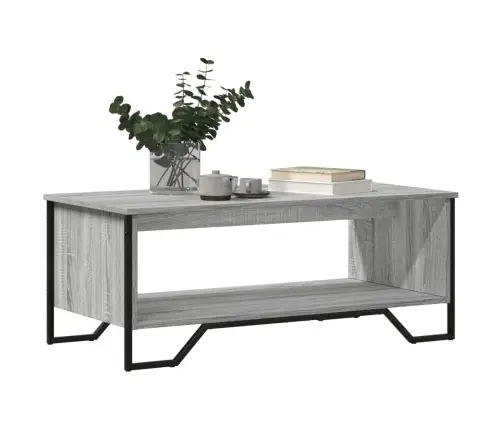 Kafijas Galdiņš, Pelēka Ozola, 100X51X40 Cm, Inženierijas Koks Vidaxl Kafijas Galdiņš, Pelēka Ozola, 100X51X40 Cm, Inženierijas Koks Vidaxl