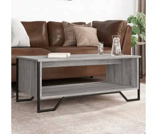 Kafijas Galdiņš, Pelēka Ozola, 100X51X40 Cm, Inženierijas Koks Vidaxl Kafijas Galdiņš, Pelēka Ozola, 100X51X40 Cm, Inženierijas Koks Vidaxl