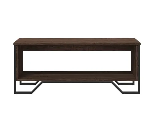 Kavos Staliukas, Rudas Ąžuolo, 100X51X40cm Apdirbta Mediena