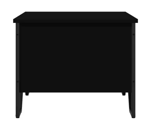 Kohvilaud, Must, 75X51X40 cm Tehispuit