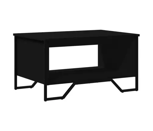 Kohvilaud, Must, 75X51X40 cm Tehispuit