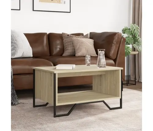 Kohvilaud, Sonoma Tamm, 75X51X40 cm Tehispuit