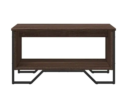 Kafijas Galdiņš, Brūna Ozolkoka, 75X51X40 Cm, Inženierijas Koks Vidaxl