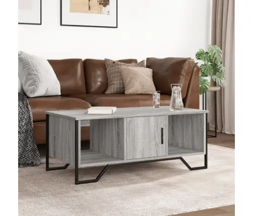 Kavos Staliukas, Pilkas Ąžuolo, 100X51X40cm Apdirbta Mediena