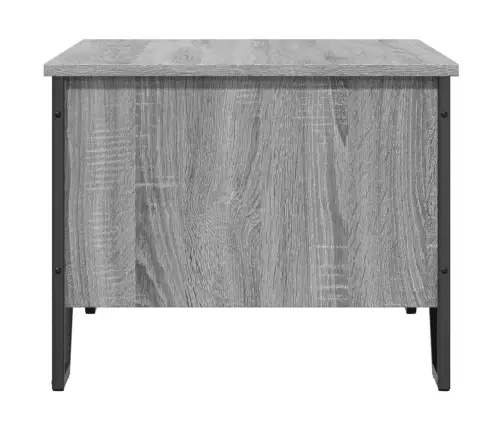 Kavos Staliukas, Pilkas Ąžuolo, 100X51X40cm Apdirbta Mediena