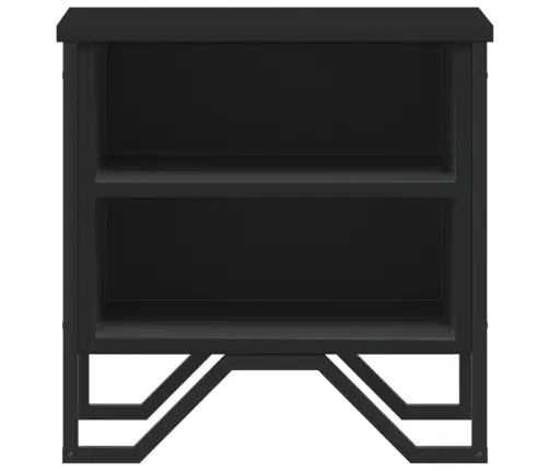 Öökapp 2 Tk, Must, 40 X 30 X 40 cm Tehispuit