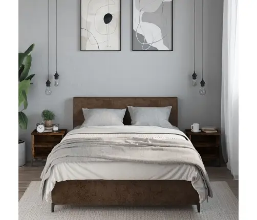 Naktsskapītis, Ozolkoka, 2 Gab., 40X30X40 Cm, Inženierijas Koks Vidaxl