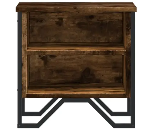 Naktsskapītis, Ozolkoka, 2 Gab., 40X30X40 Cm, Inženierijas Koks Vidaxl