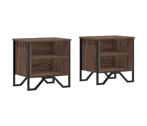 Naktsskapītis, 2 Gab., 40X30X40 Cm, Inženierijas Koks Vidaxl Naktsskapītis, 2 Gab., 40X30X40 Cm, Inženierijas Koks Vidaxl