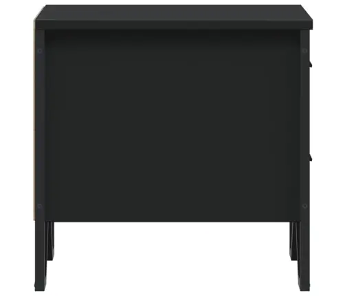 Naktsgaldiņš, Melns, 40X41X40 Cm, Inženierijas Koks Vidaxl