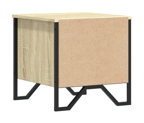 Naktsskapītis, Ozola Krāsa, 40X41X40 Cm, Inženierijas Koks Vidaxl