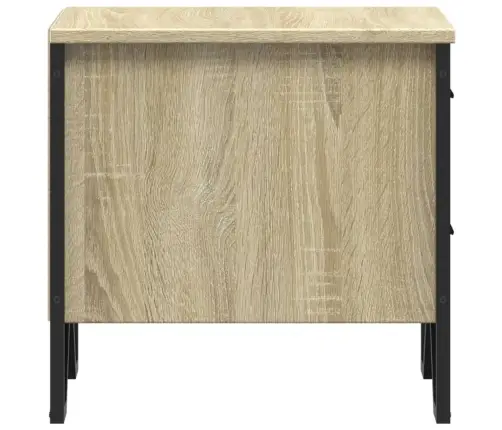 Naktsskapīši, 2 Gab., Ozolkoka, 40X41X40 Cm, Inženierijas Koks Vidaxl