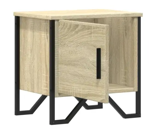 Öökapid 2 Tk, Sonoma Tamm, 40 X 30 X 40 cm Tehispuit