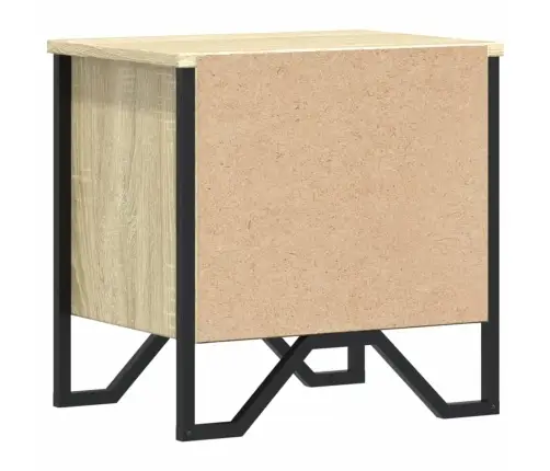 Öökapid 2 Tk, Sonoma Tamm, 40 X 30 X 40 cm Tehispuit