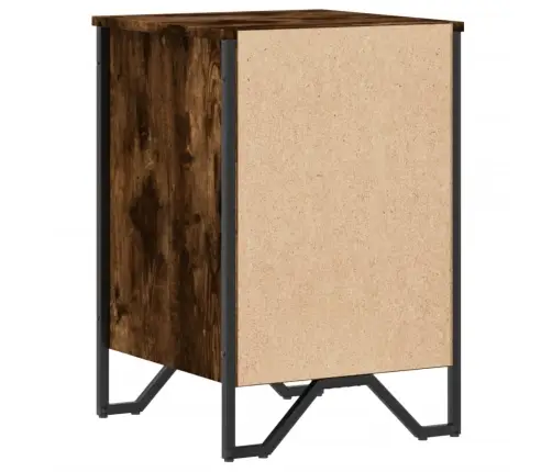 Naktsskapītis, Ozolkoka Krāsa, 40X41X60 Cm, Inženierijas Koks Vidaxl