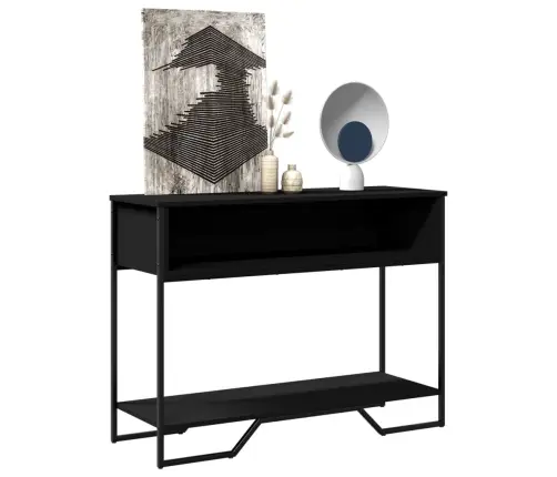 Konsoles Galdiņš, Melns, 100X35X74,5 Cm, Inženierijas Koks Vidaxl