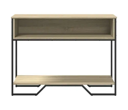 Konsoles Galdiņš, Koka Krāsa, 100X35X74,5 Cm, Inženierijas Koks Vidaxl