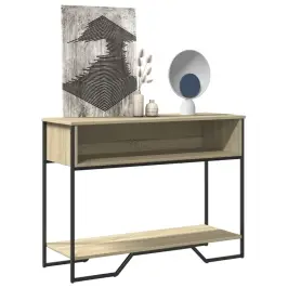 Konsoles Galdiņš, Koka Krāsa, 100X35X74,5 Cm, Inženierijas Koks Vidaxl