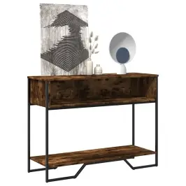Konsoles Galdiņš, Ozolkoka, 100X35X74,5 Cm, Inženierijas Koks Vidaxl