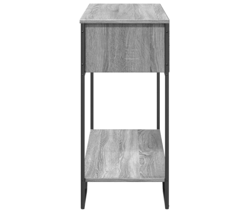 Konsoles Galdiņš, Pelēcīgs, 100X35X74,5 Cm, Inženierijas Koks Vidaxl