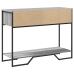 Konsoles Galdiņš, Pelēcīgs, 100X35X74,5 Cm, Inženierijas Koks Vidaxl