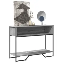 Konsoollaud, Hall Sonoma Tamm, 100X35X74,5 cm Tehispuit