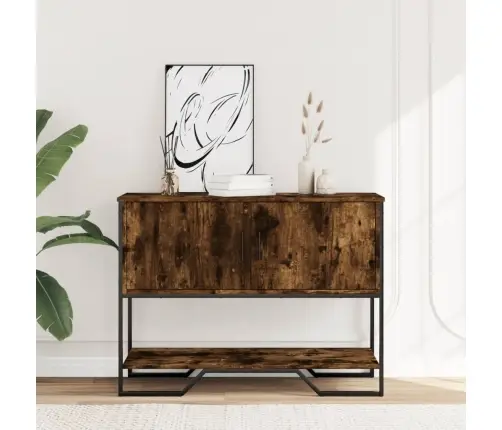 Konsoles Galdiņš, Ozolkoka, 100X35X74,5 Cm, Inženierijas Koks Vidaxl