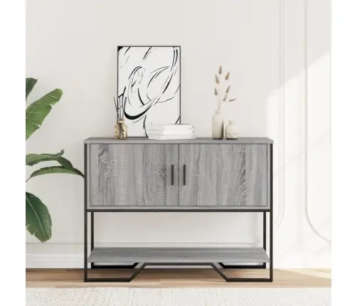 Konsoollaud, Hall Sonoma Tamm, 100X35X74,5 cm Tehispuit