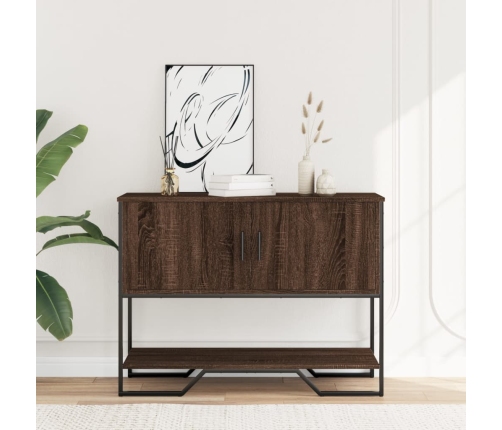 Konsoles Galdiņš, Brūns, 100X35X74,5 Cm, Inženierijas Koks Vidaxl