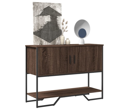 Konsoles Galdiņš, Brūns, 100X35X74,5 Cm, Inženierijas Koks Vidaxl