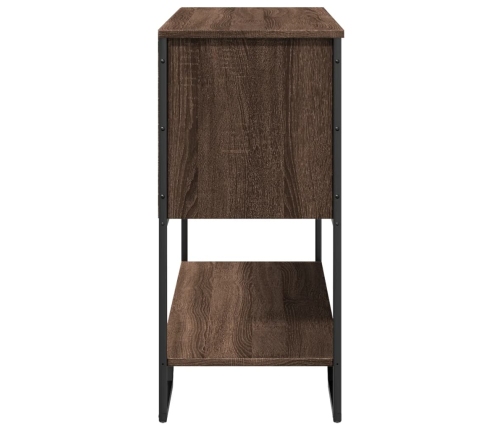 Konsoles Galdiņš, Brūns, 100X35X74,5 Cm, Inženierijas Koks Vidaxl