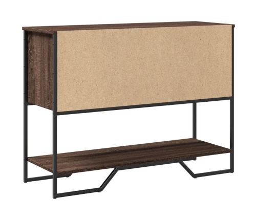 Konsoles Galdiņš, Brūns, 100X35X74,5 Cm, Inženierijas Koks Vidaxl