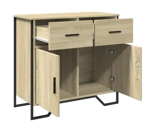 Puhvetkapp, Sonoma Tamm, 79,5X35,5X74,5 cm Tehispuit