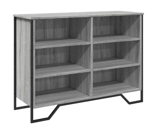 Šoninė Spintelė, Pilka Ąžuolo, 101X35,5X74,5cm Mediena