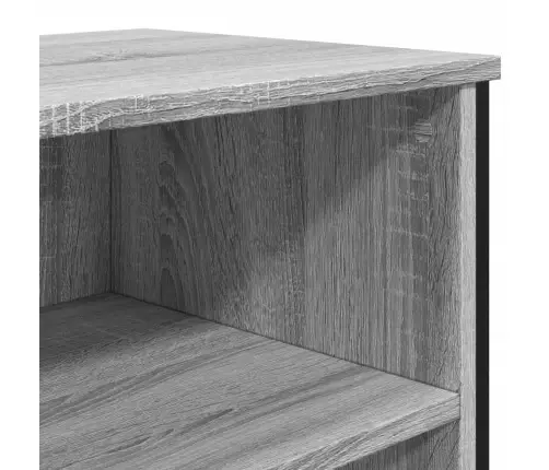 Šoninė Spintelė, Pilka Ąžuolo, 101X35,5X74,5cm Mediena