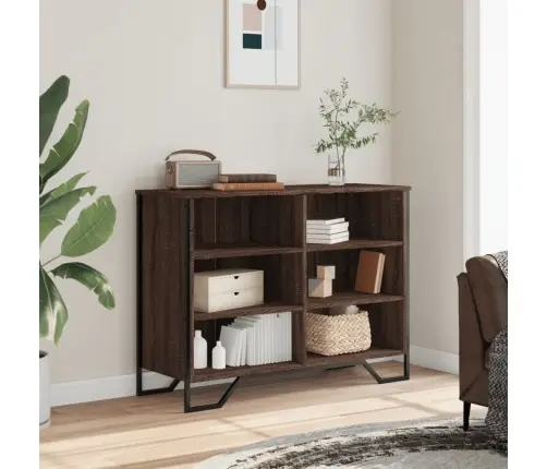 Puhvetkapp, Pruun Tamm, 101X35,5X74,5 cm Tehispuit